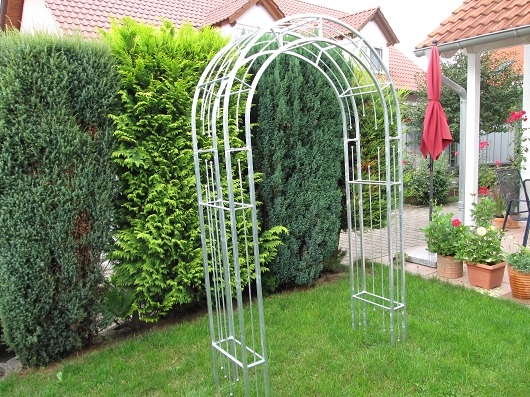 Rosenbogen Torbogen Rankhilfe Pergola Spalier masive Ausführung